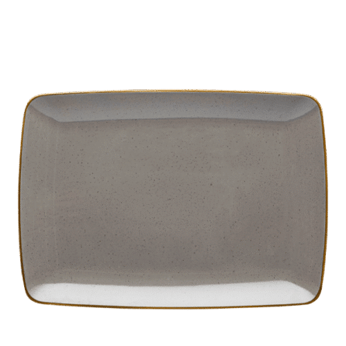 Latin Grey - Rectangular Plate