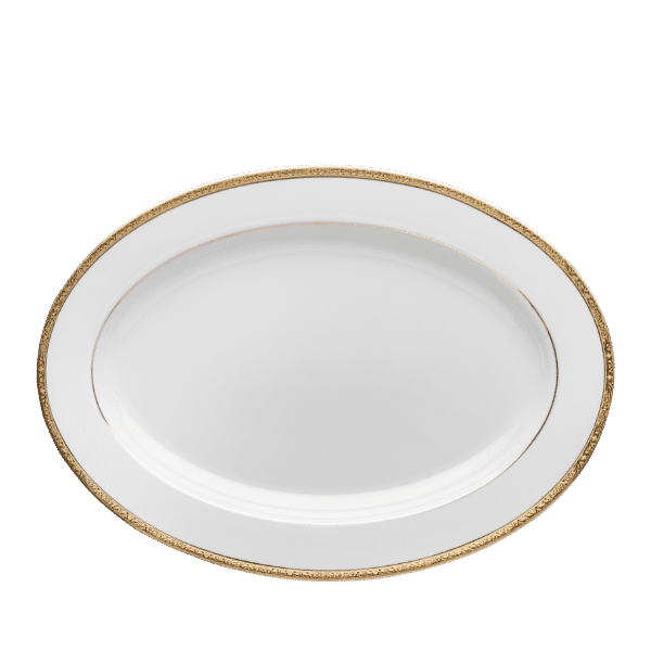 Marchesa Gold - Oval Plate
