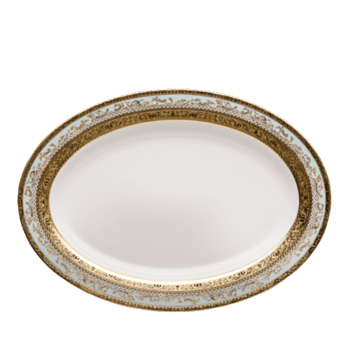 Agadir Turquoise - Oval Plate