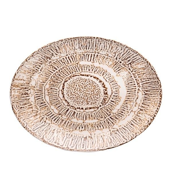 Timber Ivory - Oval Plate