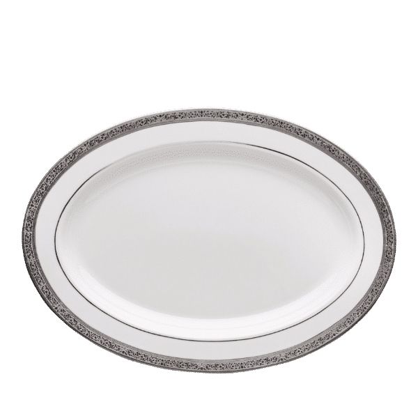 Marchesa Silver - Oval Plate