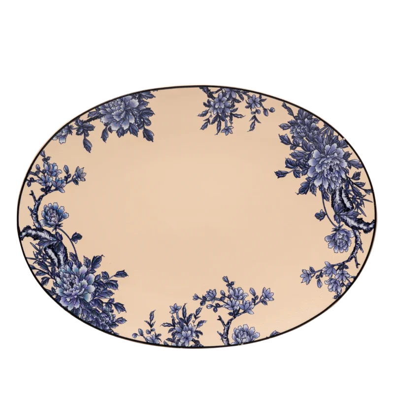 Blue Flax - Oval Platter