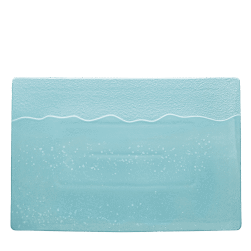 Duetto Blue - Rectangular Plate