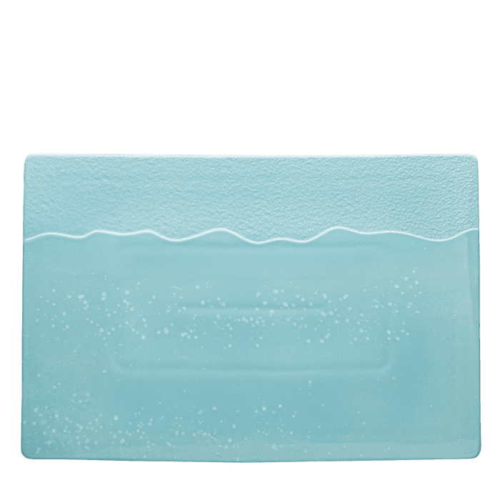 Duetto Blue - Rectangular Plate