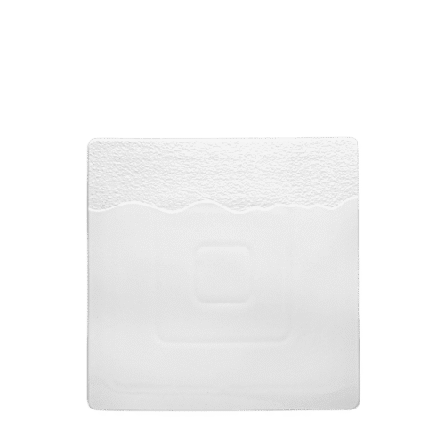 Duetto White - Square Flat Plate