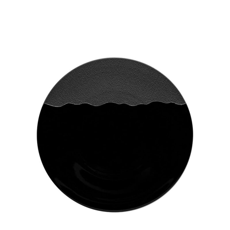 Duetto Black – Round Plate 31cm