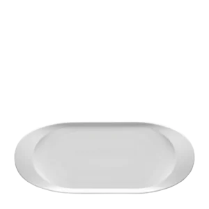 Loop White - Oval Platter