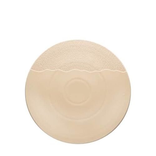Duetto Beige – Round Flat Plate