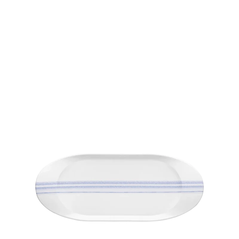Loop Blue Line - Oval Platter