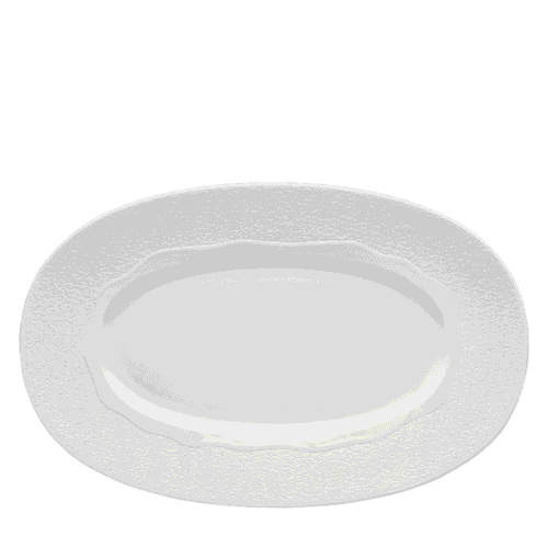 Duetto White - Oval Platter 41cm