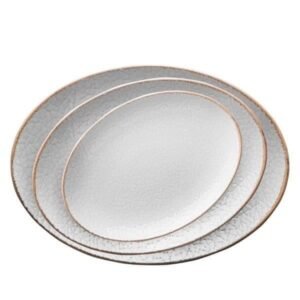 Pave - Oval Plate 36cm