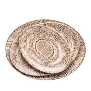 Timber Ivory - Oval Plate