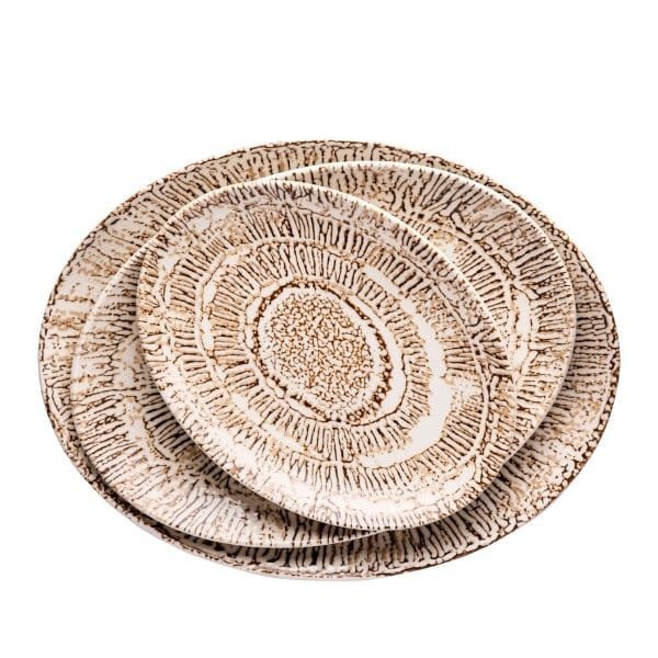 Timber Ivory - Oval Plate