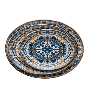 Arabesque Digital - Oval Plate 32cm