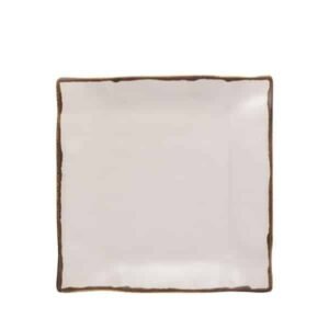 Brown Line - Square Plate