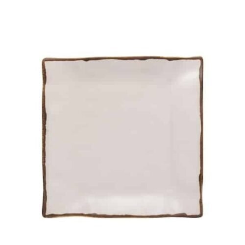 Brown Line - Square Plate