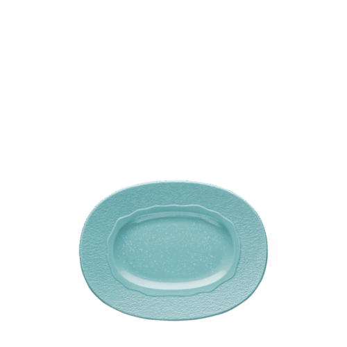 Duetto Blue - Oval Platter 24cm