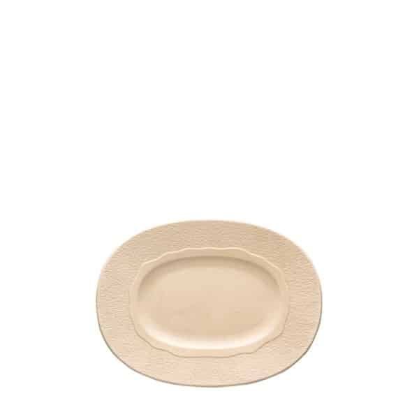 Duetto Beige – Oval Platter 24cm