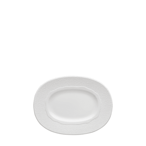 Duetto White - Oval Platter 24cm