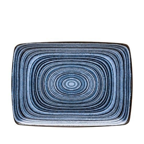 Swirl - Rectangular Plate 34cm