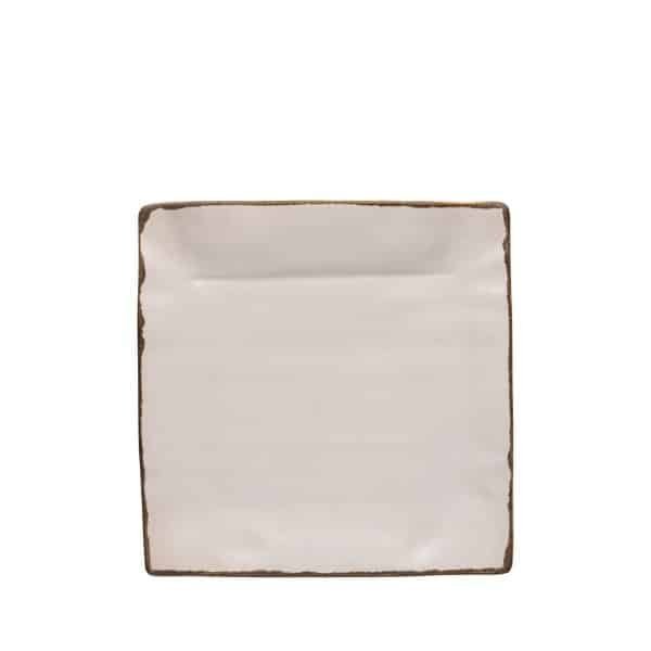 Brown Line - Square Plate