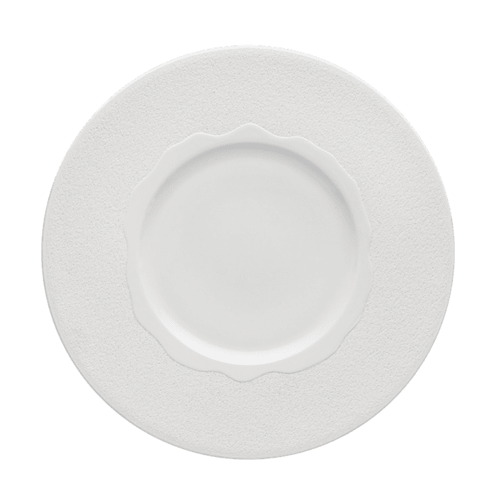 Duetto White - Plate 33cm