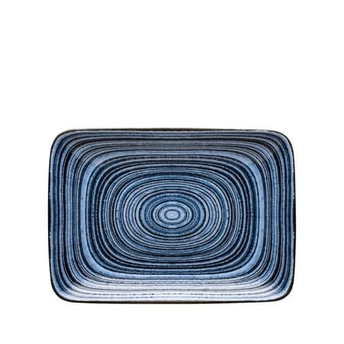 Swirl - Rectangular Plate 30cm