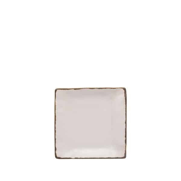 Brown Line - Square Plate