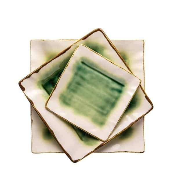 Light Jade - Square Plate