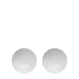 Loop White - Double Bowl with Tray