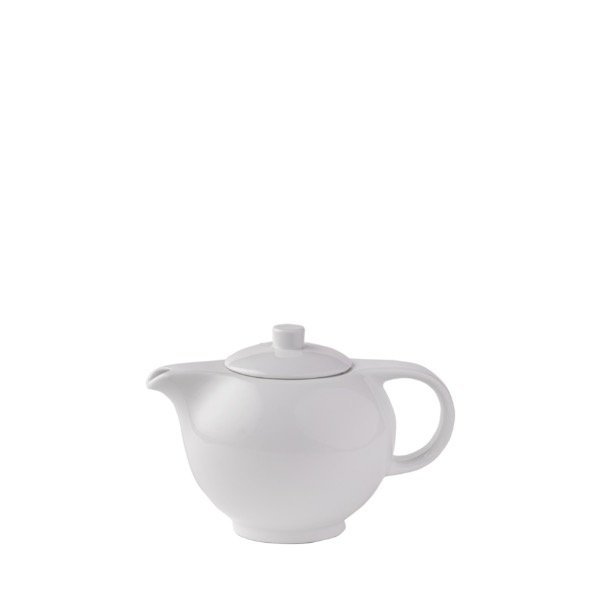 Coupe White - Tea Pot