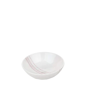 Loop Pink Line - Double Bowl with Tray