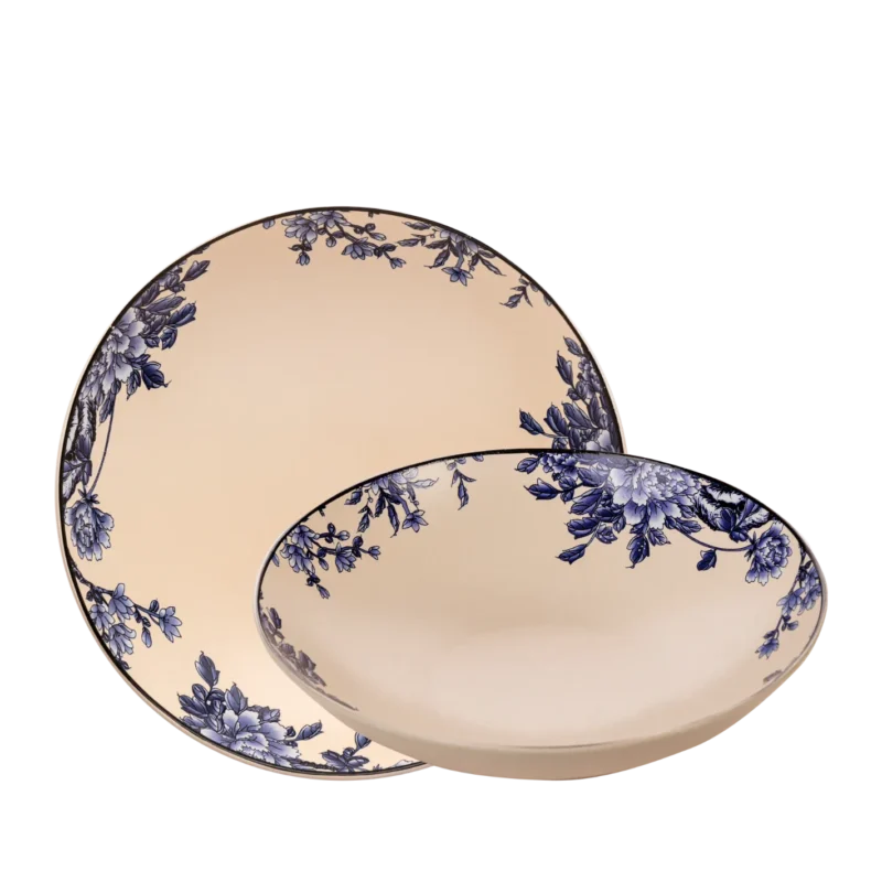 Blue Flax - Deep Plate