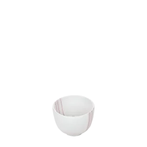 Loop Pink Line - Double Bowl with Tray