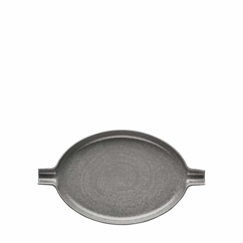 Wings Grey – Oval Pan