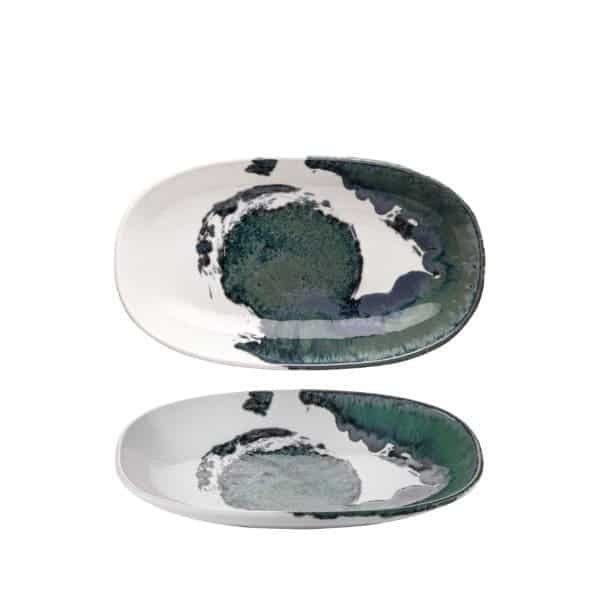 Swivel - Deep Oval Plate