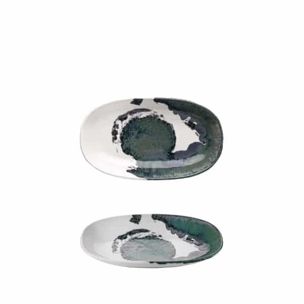 Swivel - Deep Oval Plate