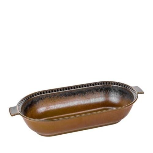 SHARE Brown - Oval Platter