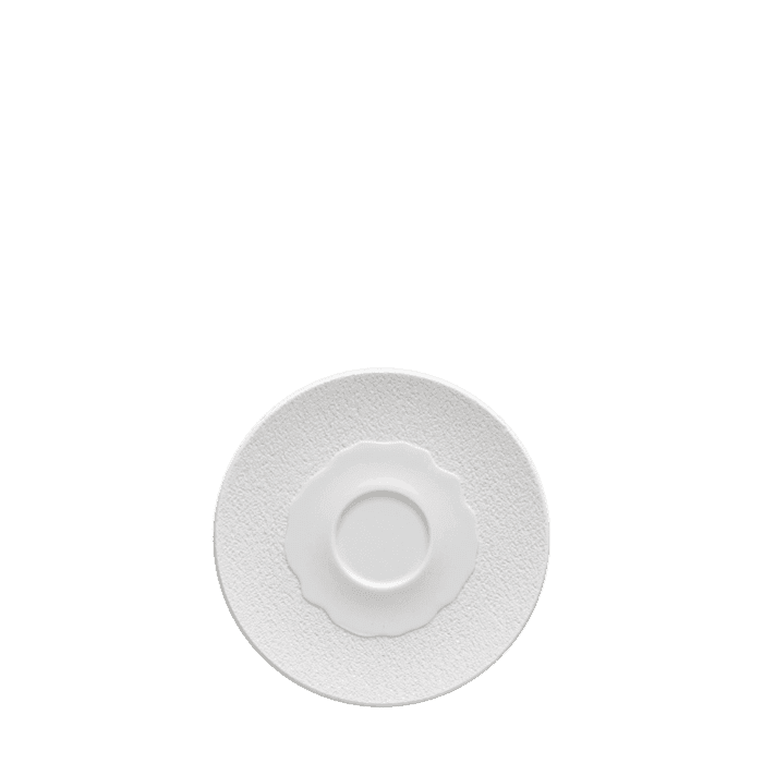 Duetto White - Coffee Saucer