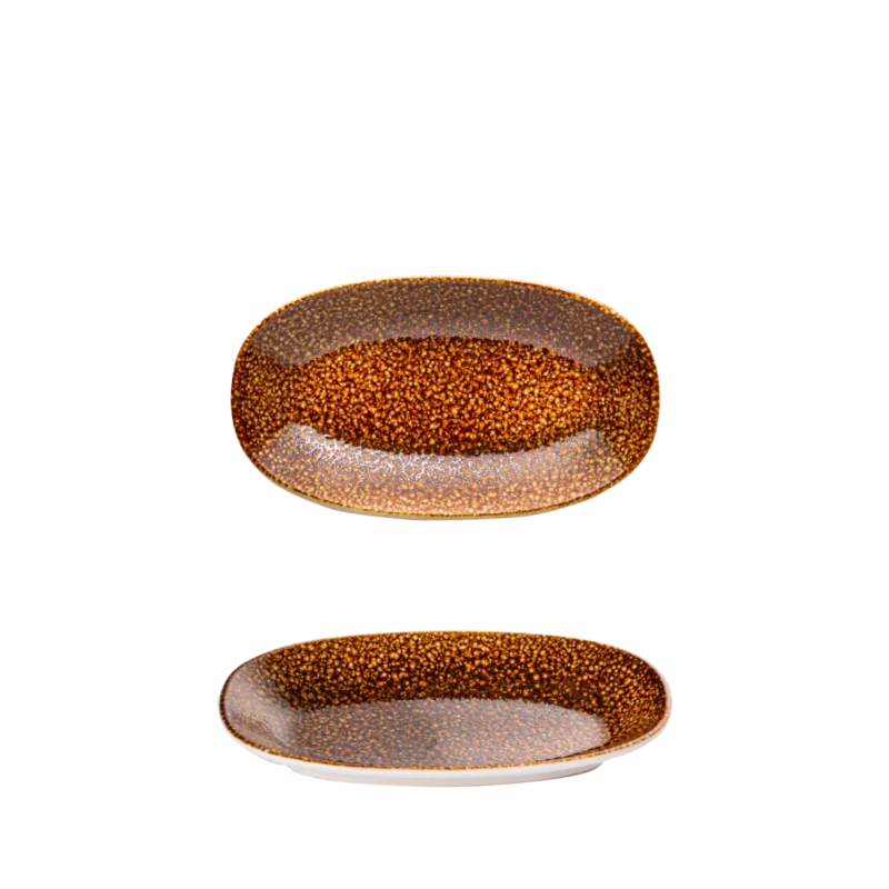 Tawny - Deep Oval Plate