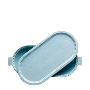 SHARE Blue – Oval Platter Lid