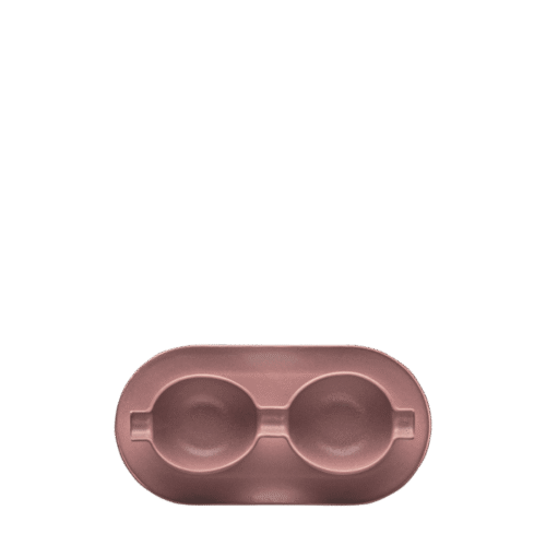 Wings Terracotta - Double Cup&Saucer