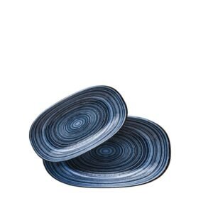 Swirl - Deep Oval Plate 23cm