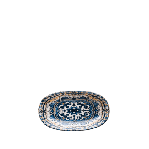 Arabesque Digital - Deep Oval Plate