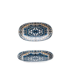 Arabesque Digital - Deep Oval Plate