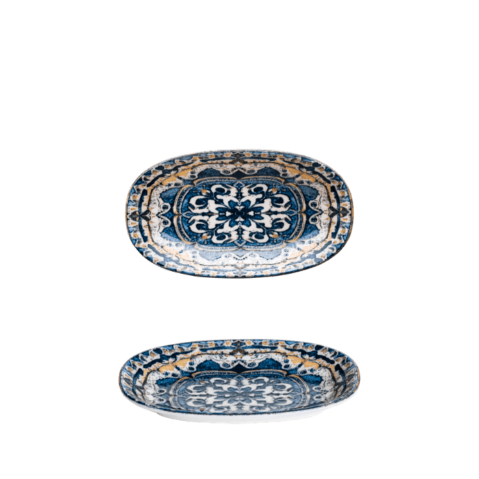Arabesque Digital - Deep Oval Plate