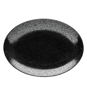 Black Opal - Oval Plate