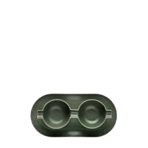 Wings Green - Double Cup&Saucer