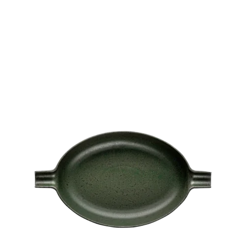 Wings Green - Oval Pot