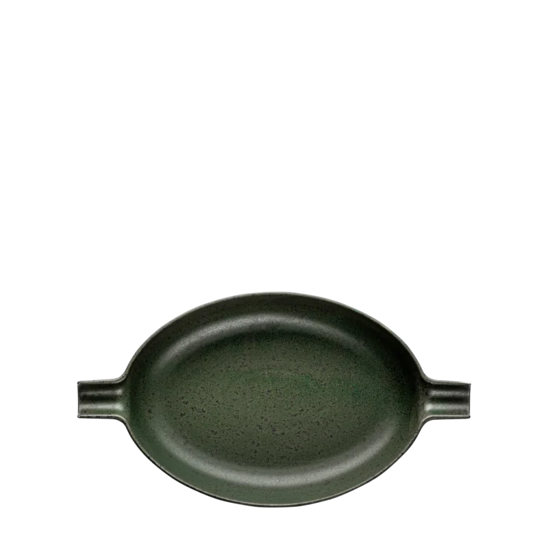 Wings Green - Oval Pot